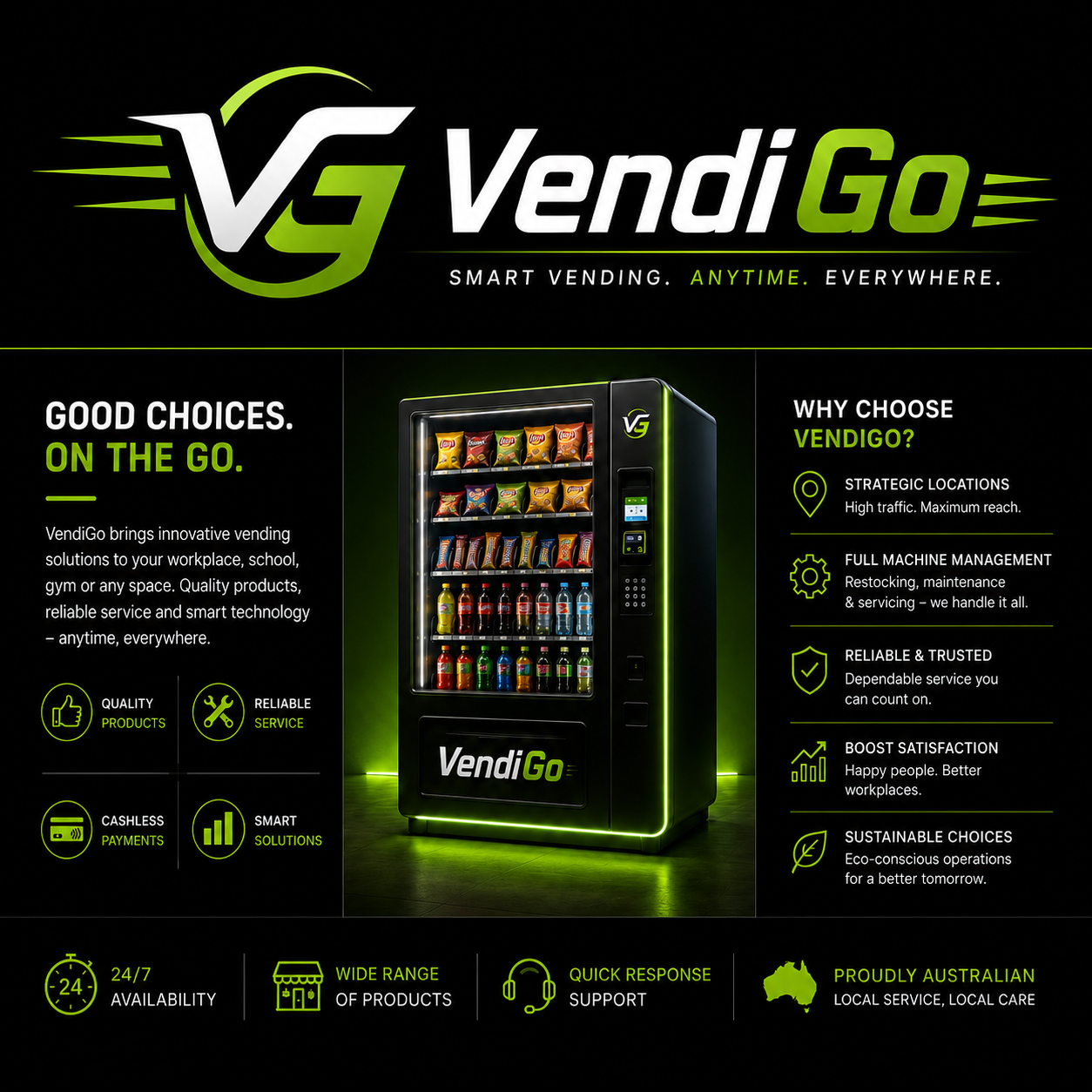 VendiGo vending machine artwork